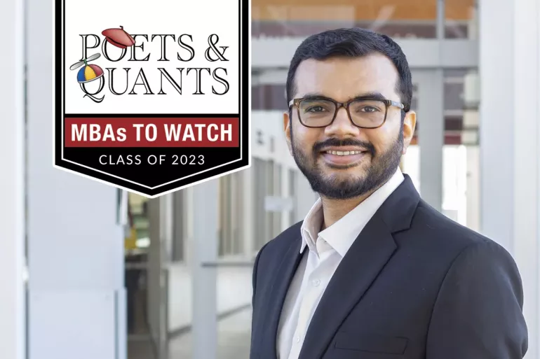 Poets&Quants MBA to Watch Class of 2023: Sanket Jasani